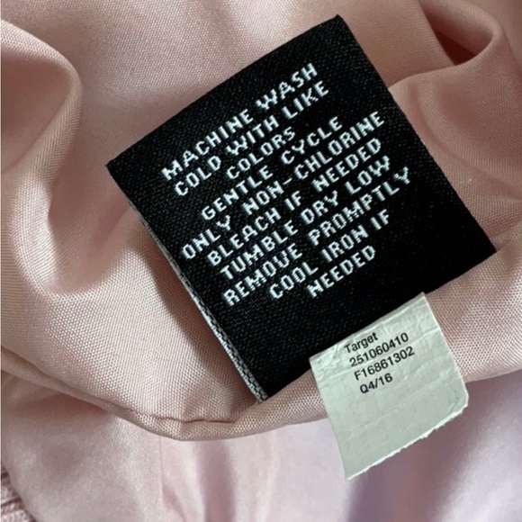 Victoria Beckham X Target Pink Paisley Bomber Jacket - Picture 7 of 7